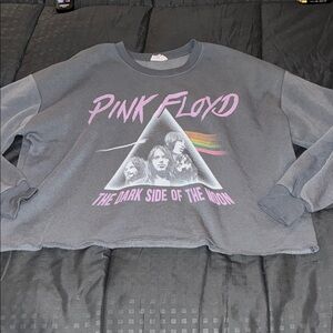 Pink Floyd Cropped Sweatshirt